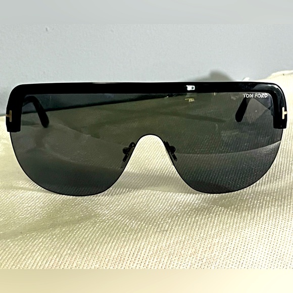 Tom Ford Accessories - Tom Ford "Angus" Shield Sunglasses FT0560